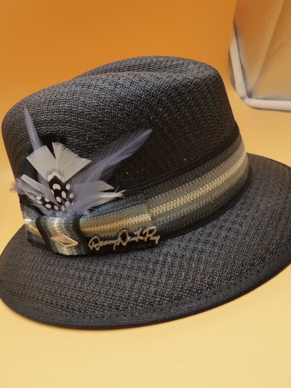 Danny De La Paz Signature Series Black Lowrider Fedora by Summit Hats.